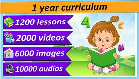 Reading program for kids